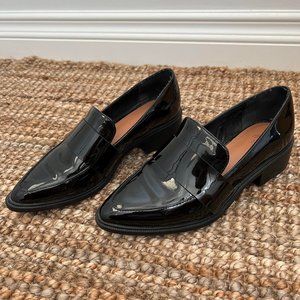 Black Patent Loafers
